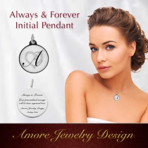 Always & Forever Initial Pendant